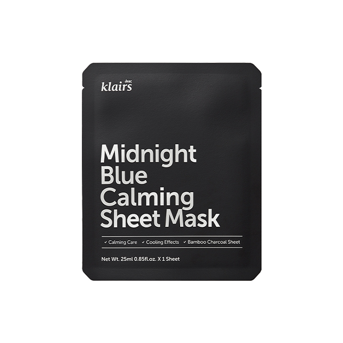 Midnight Blue Calming Sheet Mask 25mL 1